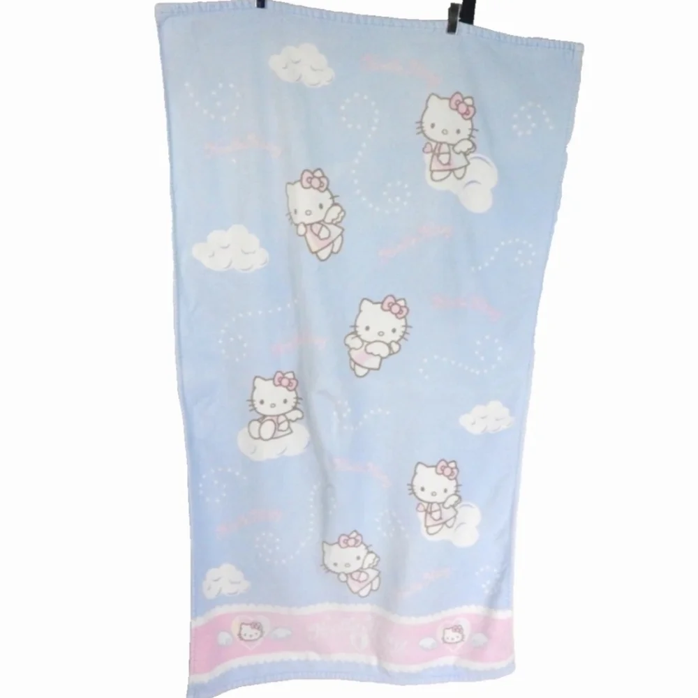 Sanrio Vintage Hello Kitty Angel Beach Towel